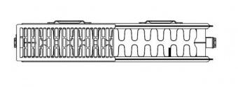 Стальной панельный радиатор Kermi FKO 10 тип 500 x 3000
