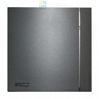 Накладной вентилятор S&P SILENT-100 CZ GREY DESIGN 4C