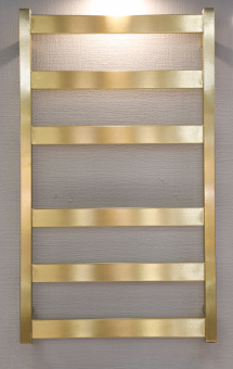 Электрический полотенцесушитель Grota Brezza 530х900, золото матовое