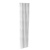 Стальной трубчатый радиатор КЗТО Гармония 2-1750-6 секций боковое подключение, цвет белый