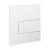 TECEsquare Urinal Панель смыва для писсуара металлическая, цвет Белый 9242812