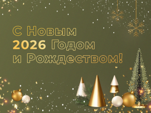 С наступающим Новым годом 2026!