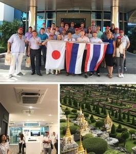 3 декабря 2016г. состоялась поездка сотрудника нашей компании на конференцию в Тайланде на завод Mitsubisi Electric.