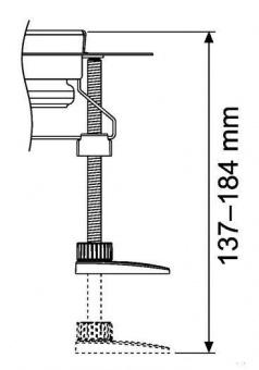 TECEdrainline Комплект опор для душевого лотка 137-184 мм, 660004