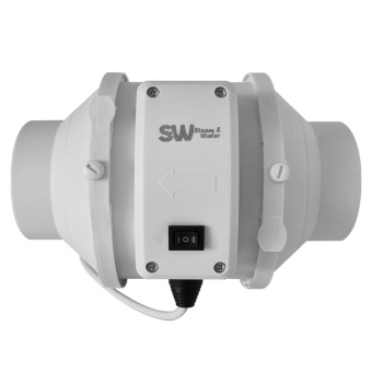 Влагостойкая вентиляционная турбина для парогенераторов, и влажных зон Steam & Water 100 exhaust fan