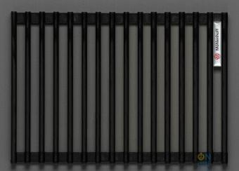 Стандартная поперечная декоративная решетка Mohlenhoff 145 мм, С35 черный