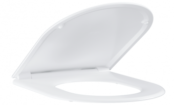 Сиденье для унитаза, Grohe, Essence Ceramic, шг 360*441, цвет-альпийский белый (белый Alpin)
