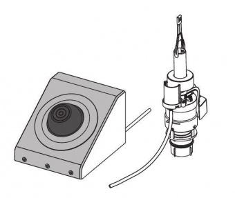 Alcaplast Кнопка пневматического смыва на расстоянии – ножное управление, металл, монтаж: в стену, MPO13 (MPO13)