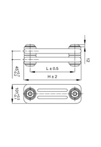 Радиатор стальной трубчатый Irsap Tesi 3 565 10 нижнее подключение T25