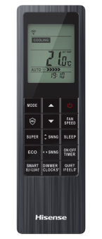 Бытовая сплит-система серии BLACK CRYSTAL Classic A AS-13HW4SVDTG5В (комплект) Hisense AS-13HW4SVDTG5В