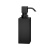 Дозатор для жидкого мыла, Decor Walther, DW 395, шгв 50*50*160, цвет дозатора-черный матовый