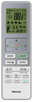Внутренние блоки настенного типа серии VISION PRO FREE Match DC Inverter AS-13UW4RXVQH01G Hisense AS-13UW4RXVQH01G