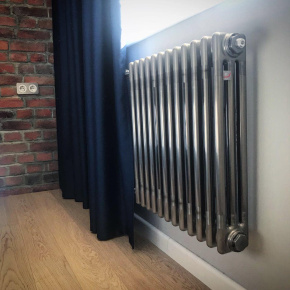 Радиатор Zehnder 3057 6 секций нижнее подключение цвет TL