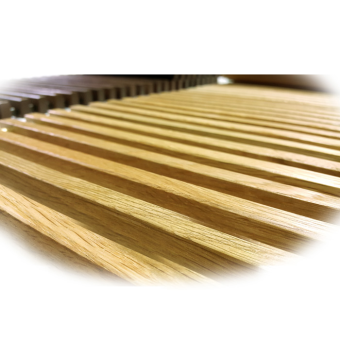 Решетка деревянная поперечная iTermic SGW-40 для внутрипольного конвектора