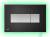 Alcaplast Кнопка управления с цветной пластиной, светящаяся кнопка черная матовая, свет зеленый, M1475-AEZ112