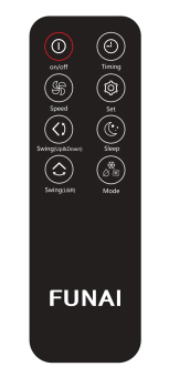 Мобильный кондиционер cерии JASMINE MAC-JS30CON03 FUNAI MAC-JS32COF03