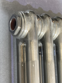 Радиатор стальной трубчатый IRSAP Tesi 2 Высота 1800 мм 4 прозрачный лак (TR) подключение боковое T30