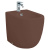 Биде, Artceram, File 2.0, напольный, шгв 360*520*420, цвет-brown cocoa
