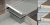 Решетки Varmann Roste 250 мм без декоративной рамки, анодированная в цвет алюминия