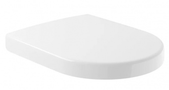 Сиденье для унитаза, Villeroy&Boch, ViCare, шг 375*465, цвет-альпийский белый