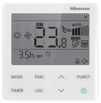Инверторная сплит-система канального типа серии HEAVY EU DC INVERTER R32 Wi-Fi ADT-18UX4RCL8/AUW-18U4RS7 WI-FI (комплект) Hisense ADT-18UX4RCL8/AUW-18U4RS7 WI-FI