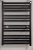 Электрический полотенцесушитель Terma BONE 510x500 черный