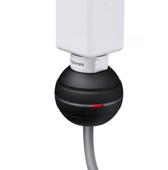 Электрический полотенцесушитель Terma Alex 540x400 черный
