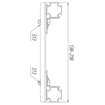 Соединение универсальное укороченное RIVO Fix
