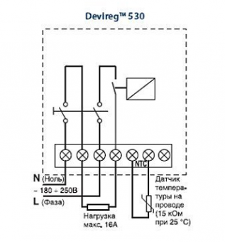 Терморегулятор DEVI Devireg 530 (140F1030)