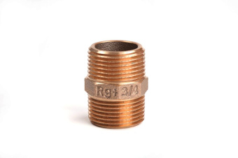 Ниппель бронзовый РЕХАУ AURLINE, R3/4", RX+ (Rehau, 18731051001)