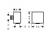 Шланговое подсоединение, Hansgrohe, FixFit Square, цвет-черный матовый