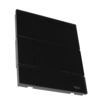 TECEsquare Urinal Панель смыва для писсуара стеклянная, стекло чёрное, клавиша чёрная 9242809