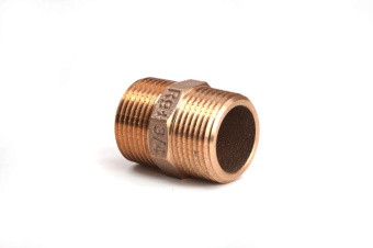 Ниппель бронзовый РЕХАУ AURLINE, R3/4", RX+ (Rehau, 18731051001)