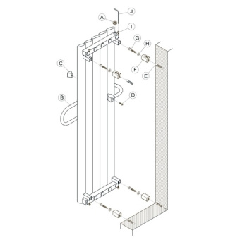 Водяной полотенцесушитель Grota Quill