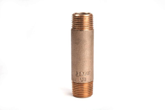 Удлинитель бронзовый РЕХАУ AURLINE, R1/2" x 80 мм, RX+ (Rehau, 18752041080)