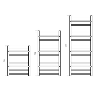 Электрический полотенцесушитель Grota Vista