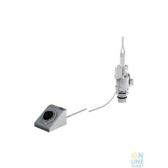 Кнопка пневматического смыва на расстоянии – ножное управление, металл, монтаж: в стену, MPO13 (MPO13)