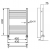 Водяной полотенцесушитель Ника MODERN ЛМ-2 60/40 с вентилями (комплект люкс)