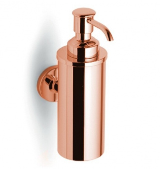 Дозатор для жидкого мыла, Bertocci, Cinquecento, шгв 50*90*115, цвет-розовое золото
