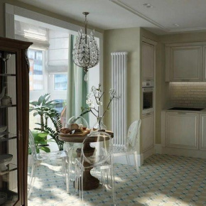 Радиатор Zehnder 2180 4 секции боковое подключение