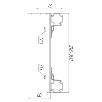 Крепление двойное RIVO Fix