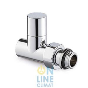 Вентиль прямой S.R.Rubinetterie серия Tondera Light, ручной 1/2