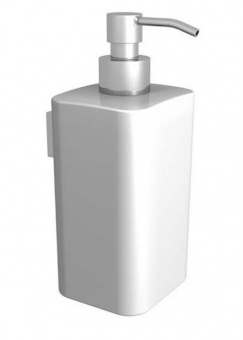Дозатор для жидкого мыла, Bertocci, Cento, шгв 80*80*190, цвет дозатора-хром