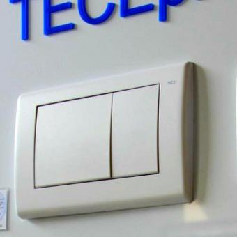 ТЕСЕplanus Панель смыва с двумя клавишами цвет Белый матовый 9240322