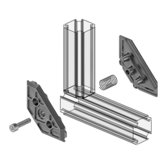 Угловое соединение под  90° RIVO