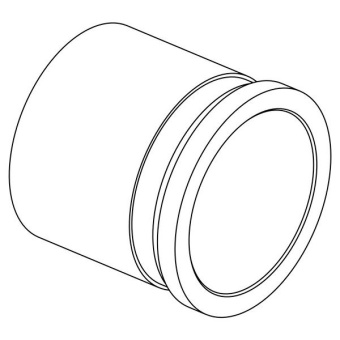 Надвижная гильза 25x2,3  (Rehau, 12591971002)