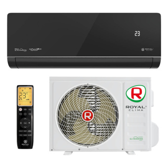 Инверторная сплит-система ROYAL CLIMA серии ROYAL SUPREMO NERO Full DC EU Inverter RCI-RSN75HN