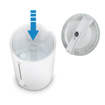 Ультразвуковой увлажнитель с механическим управлением серии TENTOU USH-TTM7201WC FUNAI USH-TTM7201WC