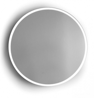 [НЕДОСТУПЕН ДЛЯ ЗАКАЗА] Зеркало, Bertocci, Design, круглое, шв 600*600, с подсветкой, цвет рамы-белый матовый