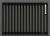 Стандартная поперечная декоративная решетка Mohlenhoff 180 мм, C35 черный